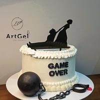 Game over cake