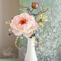 Wafer Paper peony Wafer Paper peony