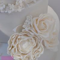 White Wedding Cake!