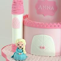 Castle princes pink - Mericakes Cake Designer 