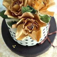 Earthen Grace- Wedding cake