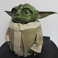 Baby Yoda 2 cake