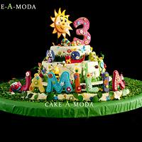 Jamilia 3rd Birthday Cake