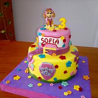 PAW PATROL' S CAKE for SOFIA