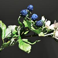 Summer mood-  freeformed blackberries