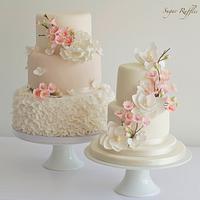 Cherry Blossom Wedding Cakes 