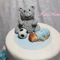 Christening cake for a little cutie
