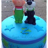 Elroy and Astro Jetson Cake