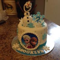 Olaf Frozen Cake