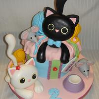 Cat cake 