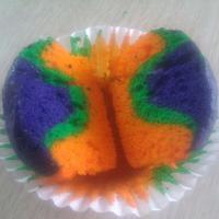 Tie Dye Cup Cakes