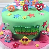 Moshi monsters cake