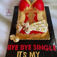 Bachelorette day cake 