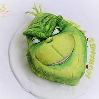The grinch cake The grinch cake