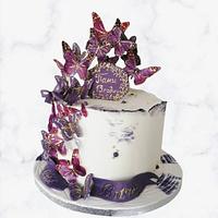 Butterfly cake 