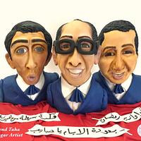 Egyptian Cakers Ramadan Collaboration-Egyptian Comedian Trio