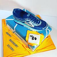 Brooks Trainer cake 