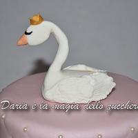 Swan cake