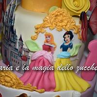 Disney Princesses cake