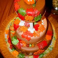 Fall-Theme Cake