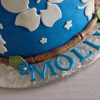Molly's Luau cake