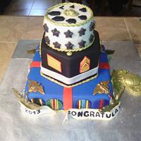 Marine Corps Retirement Cake #1