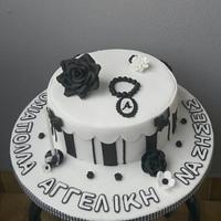 Gift box cake 