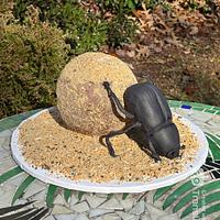 Dung Beetle Cake