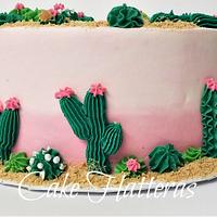 Cactus Birthday Cake