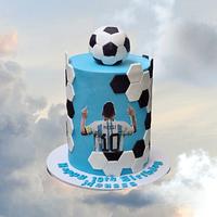 10th birthday cake ⚽️