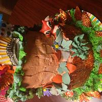 Tree House Birthday Cake