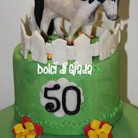 Horses <3 cake <3