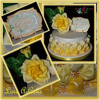 Billows 'n Bloom-themed Reunion Cake