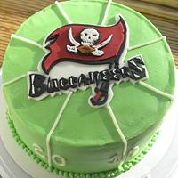 Buccaneers Birthday Cake