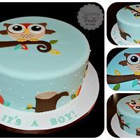Owl cake!