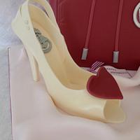 Shoe & Handbag cake