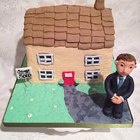 Estate agent house cake