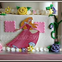 Disney Princess Castle cake