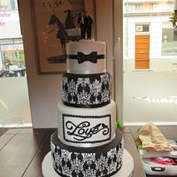 Groom Wedding Cake