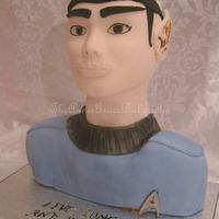 Live long and prosper-Spock Occasion Cake.