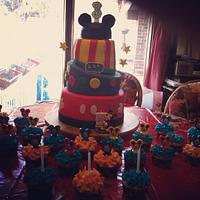 Mickey Mouse cake