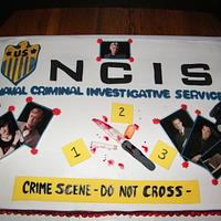 NCIS Birthday Cake