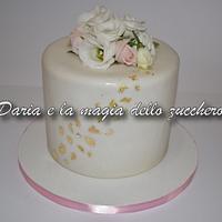 English rose cake