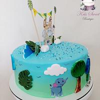 Safari cake