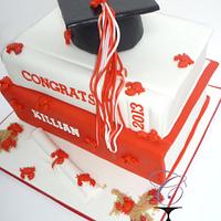 Graduation Cake: Seabreeze Sand Crabs