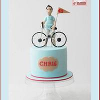 Cake for a cycling enthusiast 