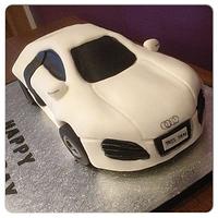 Audi R8 Cake