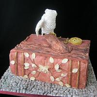 White Owl Cake