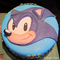 Sonic the Hedgehog Birthday Cake