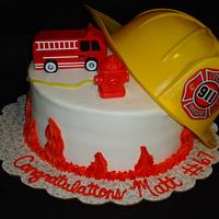 Fireman cake
